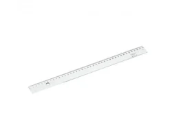 Regle faibo plastique incolore 40 cm