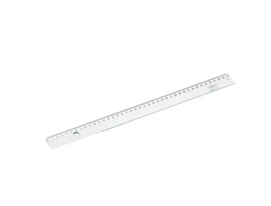 Regle faibo plastique incolore 40 cm