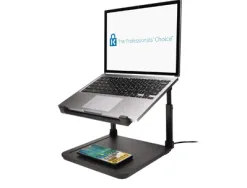 Rehausseur kensington smartfit pour ordinateur portable avec surface de charge par induction 4 hauteurs