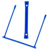 Relieur fasteneur q-connect plastique e-clips couleur bleue boîte 100 unités