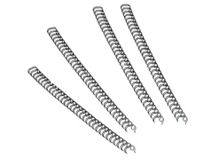 Reliure métallique fellowes relieur pas 3:1 34 boucles a4 3/8 in diamètre 10mm coloris noir boîte 100 unités