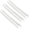 Reliure métallique fellowes relieur pas 3:1 34 boucles a4 9/16 in diamètre 14.3mm coloris blanc boîte 100 unités