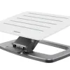 Repose-pieds fellowes hana lt reglable tension et hauteur sur 2 niveaux coloris blanc