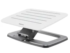 Repose-pieds fellowes hana lt reglable tension et hauteur sur 2 niveaux coloris blanc