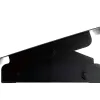 Repose-pieds métallique q-connect ajustable 415x326x103mm