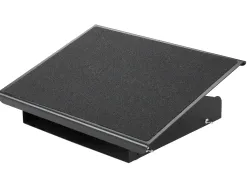 Repose-pieds métallique q-connect ajustable 415x326x103mm