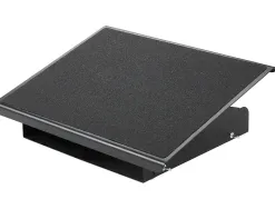 Repose-pieds métallique q-connect ajustable 415x326x103mm