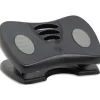 Repose-pieds unilux nymphea abs patins antidérapants inclinable hauteur réglable 42x32cm