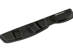 Repose-poignets fellowes health-v pour claviers ergonomique microban mousse à mémoire de forme coloris noir