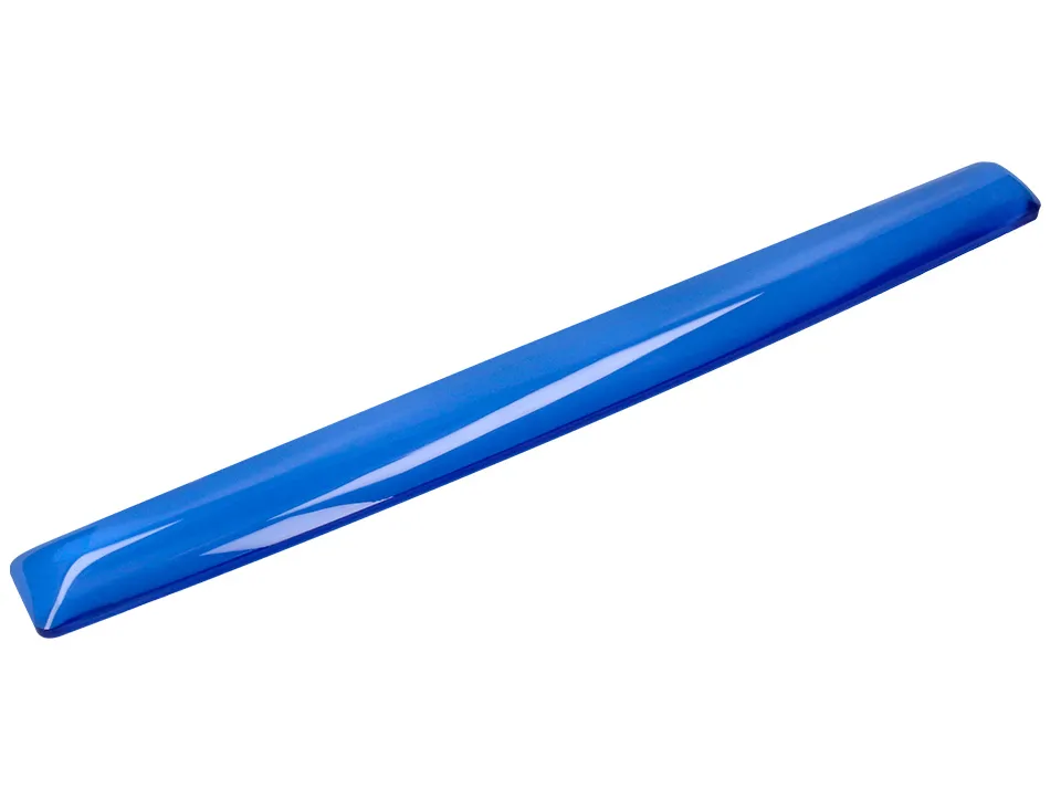 Repose-poignets q-connect gel pour clavier 525x58x17mm coloris bleu