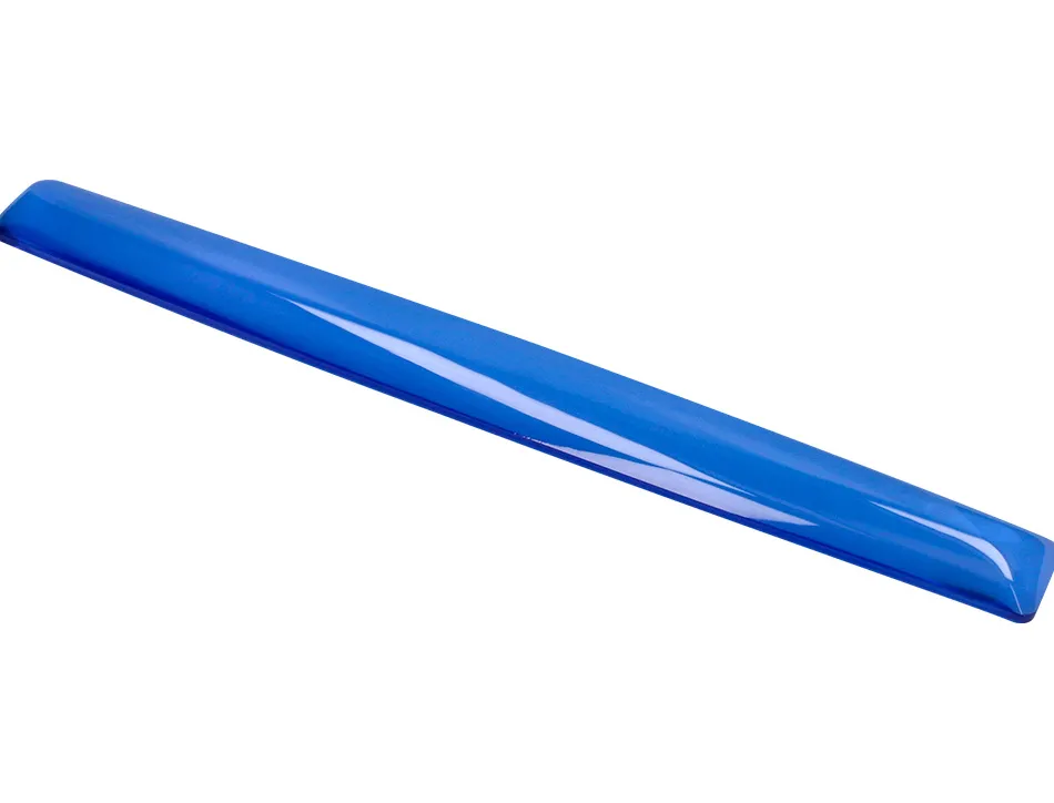 Repose-poignets q-connect gel pour clavier 525x58x17mm coloris bleu