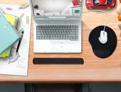Repose-poignets q-connect gel pour claviers confort nettoyage facile