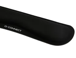 Repose-poignets q-connect memory foam clavier 460x85x25mm coloris noir