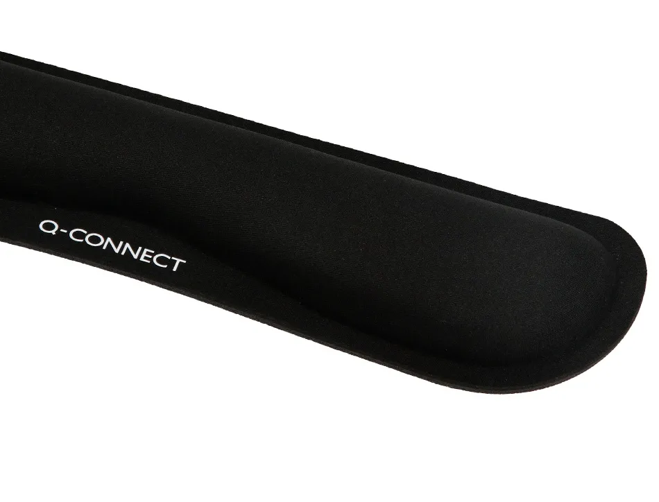 Repose-poignets q-connect memory foam clavier 460x85x25mm coloris noir