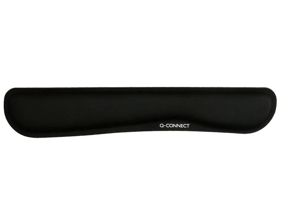 Repose-poignets q-connect memory foam clavier 460x85x25mm coloris noir