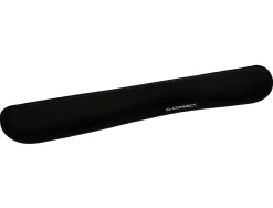 Repose-poignets q-connect memory foam clavier 460x85x25mm coloris noir