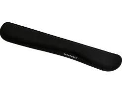Repose-poignets q-connect memory foam clavier 460x85x25mm coloris noir