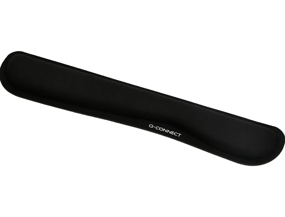 Repose-poignets q-connect memory foam clavier 460x85x25mm coloris noir