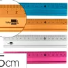 Règle liderpapel 15cm gamme aluminium coloris assortis
