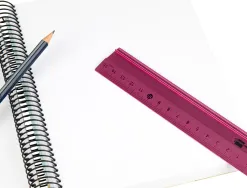 Règle liderpapel 15cm gamme aluminium coloris assortis
