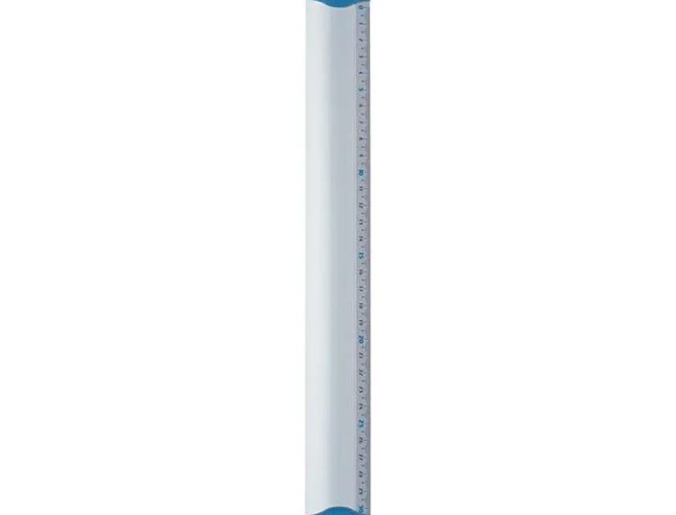Règle maped 30cm plate embouts protect system anti-bruit aluminium anodisé résistance optimale
