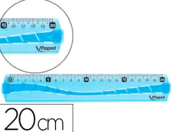 Règle maped flex 20cm plate incassable