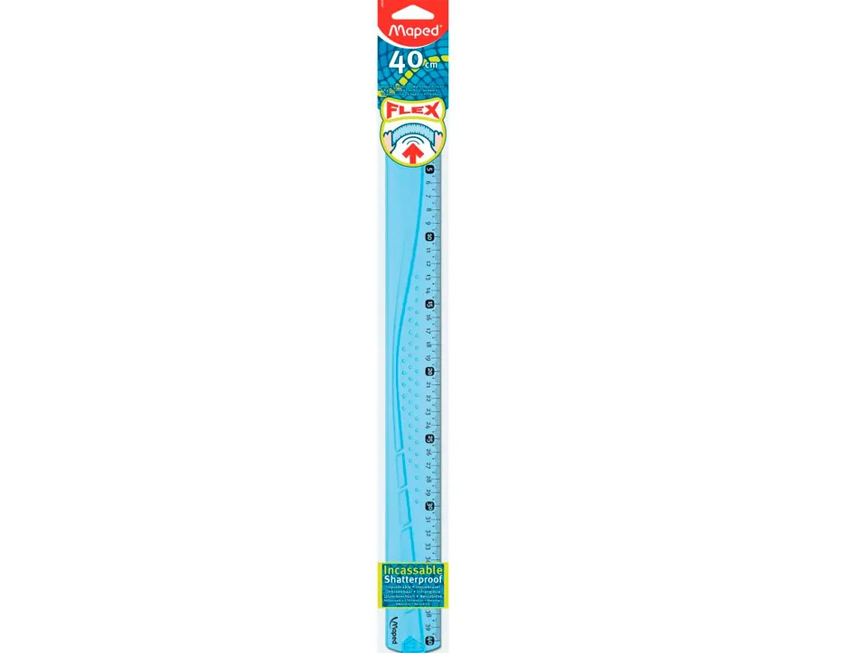 Règle maped flex 40cm plate incassable