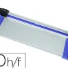 Rogneuse q-connect métal pression automatique din a3 capacité 10f graduation 5mm coupe papier transparent 565x78mm