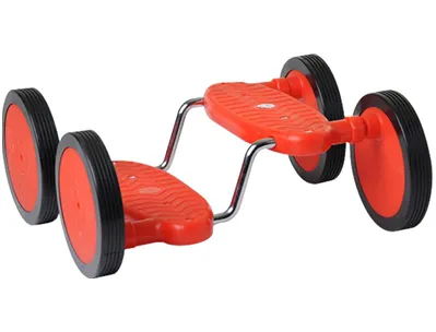 Rolla 4 roues plastico rototech repose-pieds 280mm diamètre roues 160mm