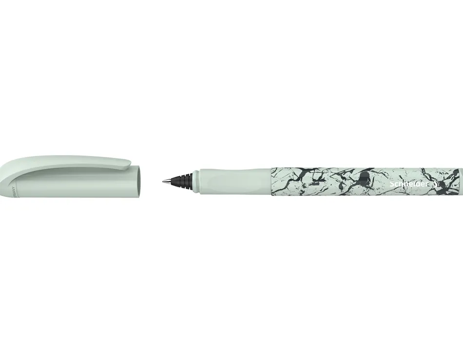 Roller a cartouche schneider easy trait moyen encre bleu effacable coloris menthe