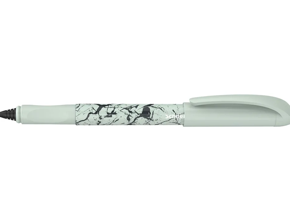 Roller a cartouche schneider easy trait moyen encre bleu effacable coloris menthe