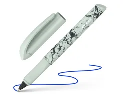 Roller a cartouche schneider easy trait moyen encre bleu effacable coloris menthe