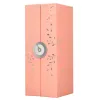 Roller belius collection1 aluminium encre noire coloris rose design relief argente boite design