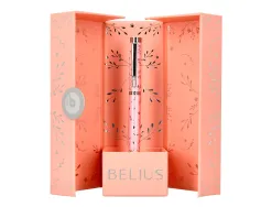 Roller belius collection1 aluminium encre noire coloris rose design relief argente boite design