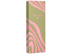 Roller belius ink dreams aluminium attributs argent encre noire coloris vert matcha ondulations rose dans coffret cadeau