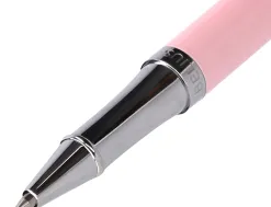 Roller belius ink dreams aluminium attributs argent encre noire coloris rose ondulations vert matcha dans coffret cadeau