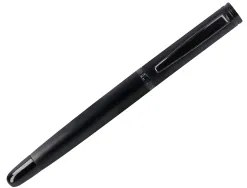 Roller belius origen aluminium brosse encre noire coloris noir dans coffret cadeau