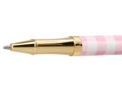 Roller belius picnic aluminium encre noire coloris rose dore boite design