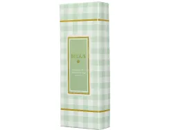 Roller belius picnic aluminium encre noire coloris vert dore boite design