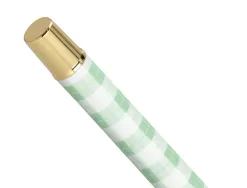 Roller belius picnic aluminium encre noire coloris vert dore boite design
