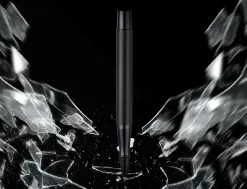 Roller belius unstoppable monochrome aluminium encre noire coloris noir dans coffret cadeau