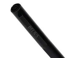 Roller belius unstoppable monochrome aluminium encre noire coloris noir dans coffret cadeau