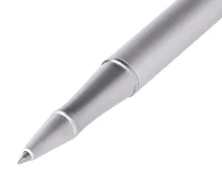 Roller belius unstoppable monochrome aluminium encre noire coloris argent dans coffret cadeau