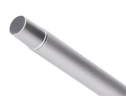 Roller belius unstoppable monochrome aluminium encre noire coloris argent dans coffret cadeau