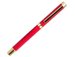 Roller belius wild west aluminium encre noire coloris bordeaux dore boite design