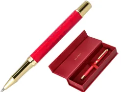 Roller belius wild west aluminium encre noire coloris bordeaux dore boite design
