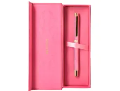 Roller belius wild west aluminium encre noire coloris rose dore boite design