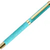 Roller belius wild west aluminium encre noire coloris bleu turquoise boite design