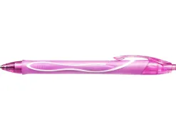 Roller bic gelocity quick dry encre gel pointe 0.7mm coloris rose
