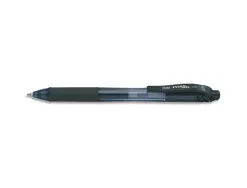 Roller pentel energel rétractable rechargeable pointe métal 0.7mm noir